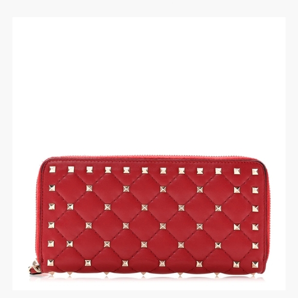 Valentino Garavani Red Wallet - Picture 11 of 13